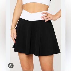 Black and White Women's Skirt